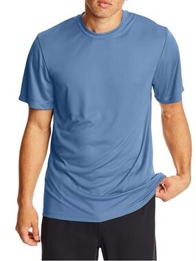 (3) Hanes Cool Dri Men's 3XL Sky Blue Performance Tee